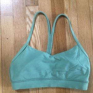 Green Flow Y Bra Nulu Lululemon bra.